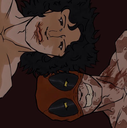 colored bust